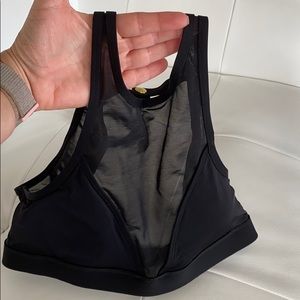 VS Super sexy black Halter Mess bikini top